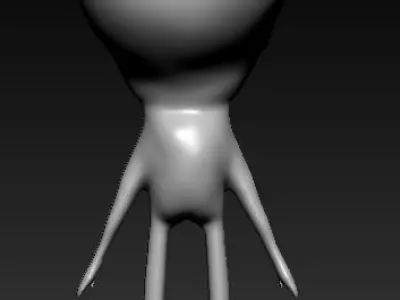 Fazai alien 3D model