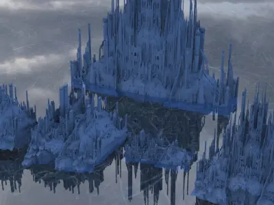 Valhalla Ancient Gods Kitbash  3D model