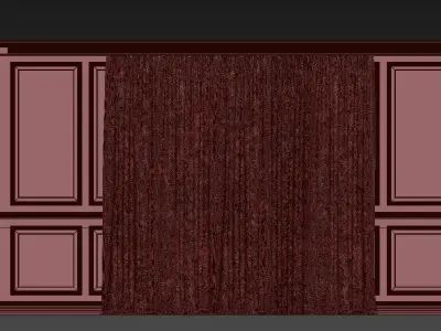 Curtain Set 94 3D model
