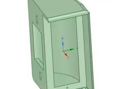 Ring Doorbell 90-degree Wedge  3D print model