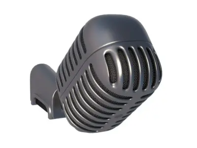Microphone collection 3D model