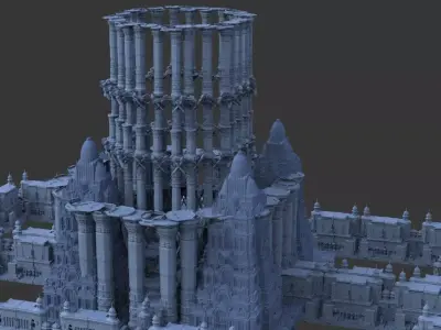 Pillar of Acadia Knowledge 3D model