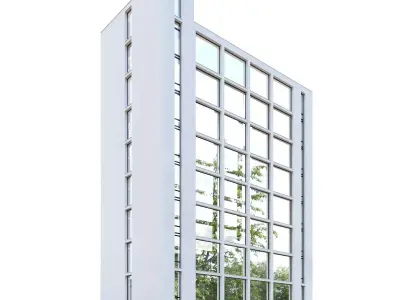 Building 04 Low-poly 3D model purchase