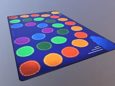 Kids Carpet 3D model