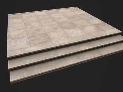 Floor Tiles Package 3D model