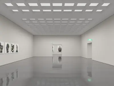 Art Gallery 011 3D model