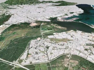 Cityscape Kingston Ontario Canada 3D model