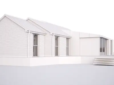 British House Mole End Free 3D model