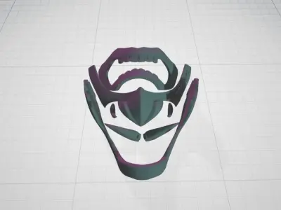 Cyberpunk Arasaka Mask 3D print model