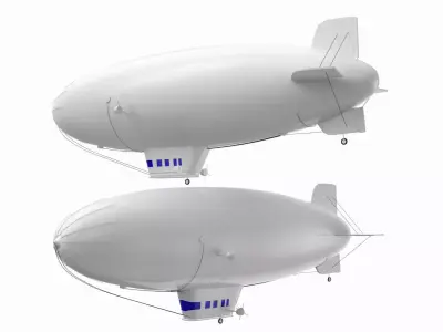 Blimp 3D model