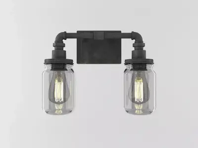 Wall Light 3D model 4