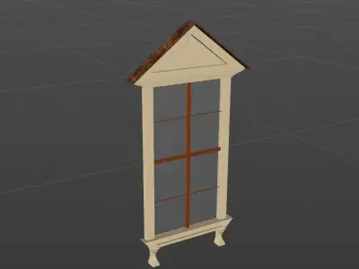 Neoclassical style window 3D print model