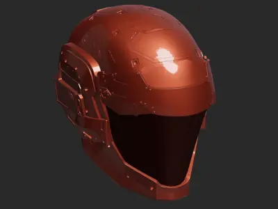 Helmet Kotelok 3D print model
