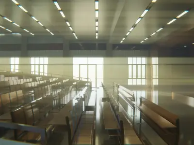 Terrace Classroom 3D model