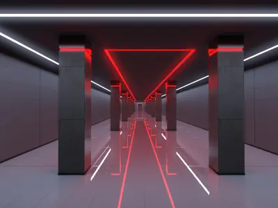 Shiny Hallway