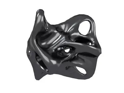 Abstract Shape v27 003 Low-poly 3D model