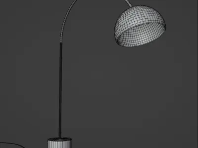 Floor lamp collection  3D model