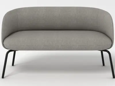PlusHalle Low Nest Sofa 3D model