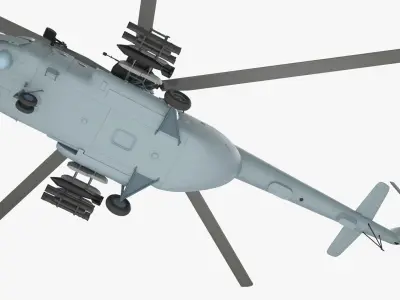  Military Heavy Lift Utility Helicopter Desert Simplified 