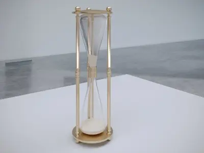 restoration hardware hourglass 3D model