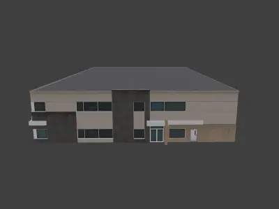 Warehouse 3D model 6