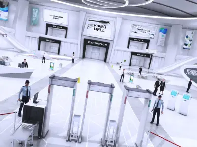  Big Congress Exhibition Lobby Centre Collection 8 in 1 