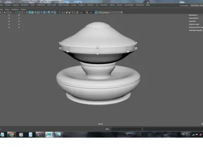 Bedside lamp 3D model purchase