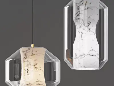 Chamber Pendant Light 3D model