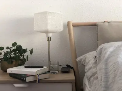 Cube lampshade for table lamp or ceiling 3D print model