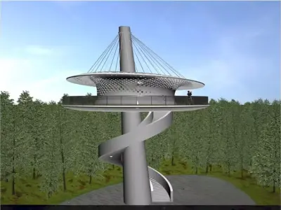 Observation Deck 3D model