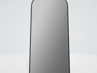 Marjorie Arch Metal Floor Mirror Low-poly 3D model