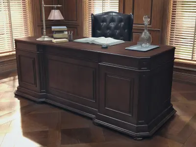  Classic Home Office 8K PBR Textures 