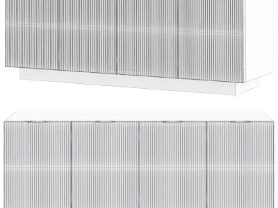 GARDA SIDEBAORD Low-poly 3D model