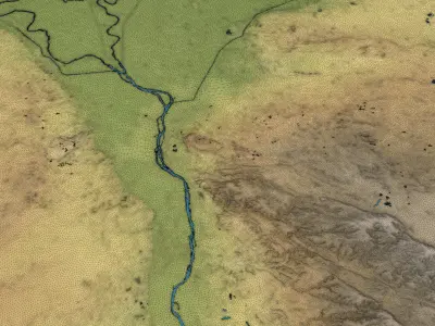 Cairo - 3D City Model Terrain 3D Model Pack