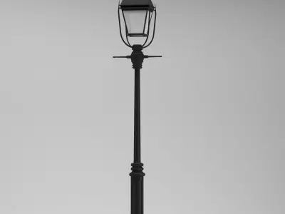 Lamp 135 street park 3D model
