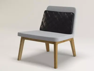 Lean Lounge Chair 3D model