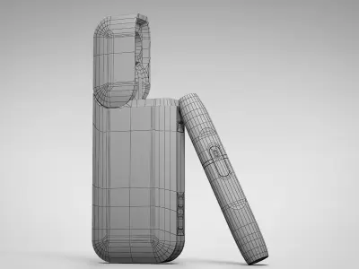 IQOS Weaving Black Grid PBR Low-poly 3D model