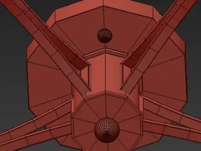 Droplet Top 3D model