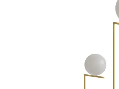 IC F1 F2 Floor Light 3D model