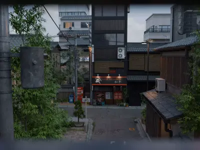 Streets of Japan 3D model
