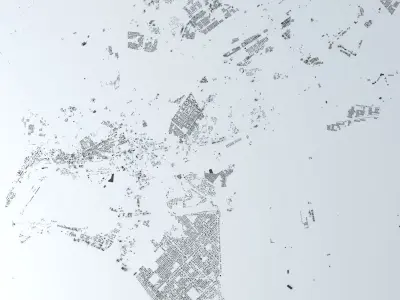 Karachi Streets and Buildings 3D model