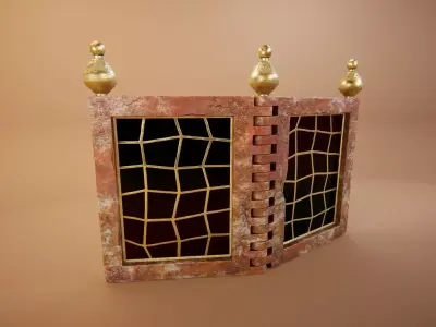 Ancient Artifact 5 Low-poly 3D model