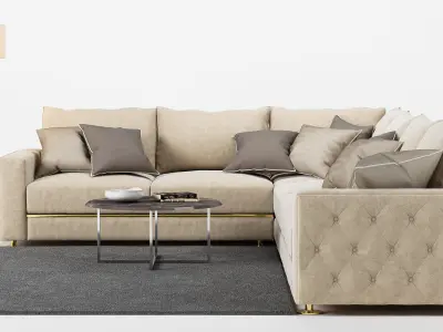 Formerin Manfredi corner 3D model