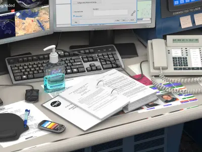  Office Workstation Set 