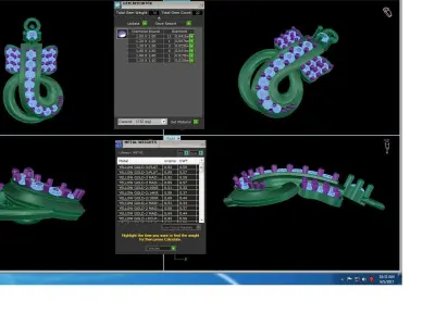 Spiritual Ganesha Pendant 3D print model