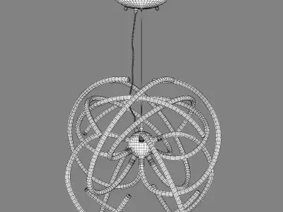 748124 Ciclone Lightstar Chandelier 3D model