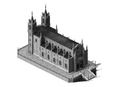 Heterogeneous - Building - Building 15 3D model