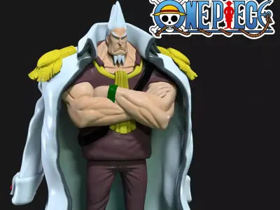 KONG - Commander in Chief of the World Government - ONE PIECE 3D print model