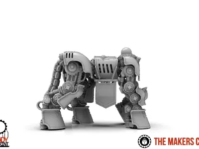 Centaur knight conversion kit - Classic armour pack only 3D print model