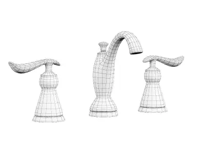 Bathroom faucet design v10 3D model